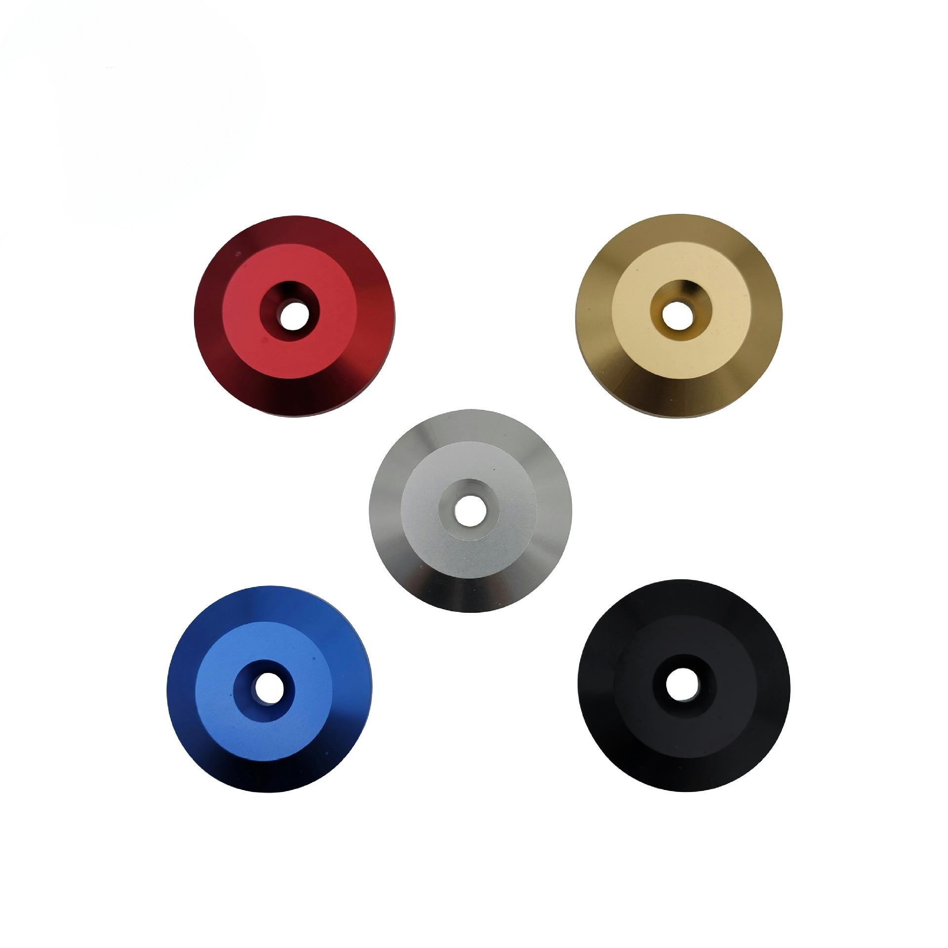 Five-Axis and Four-Axis CNC Aluminum Parts Micro Machining Stainless Steel and Brass Colored Metal With Oxidation Processing