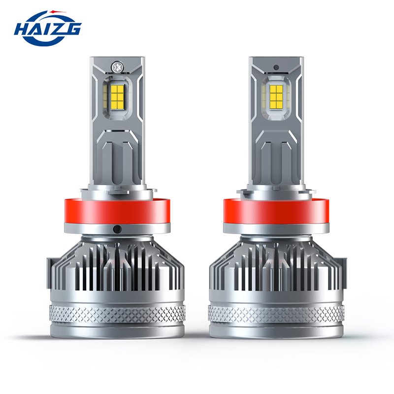 HAIZG S13 Car Led Headlight Car Accessories 200W 40000LM with Canbus 6075 Chip Super Bright Auto Lighting Systems