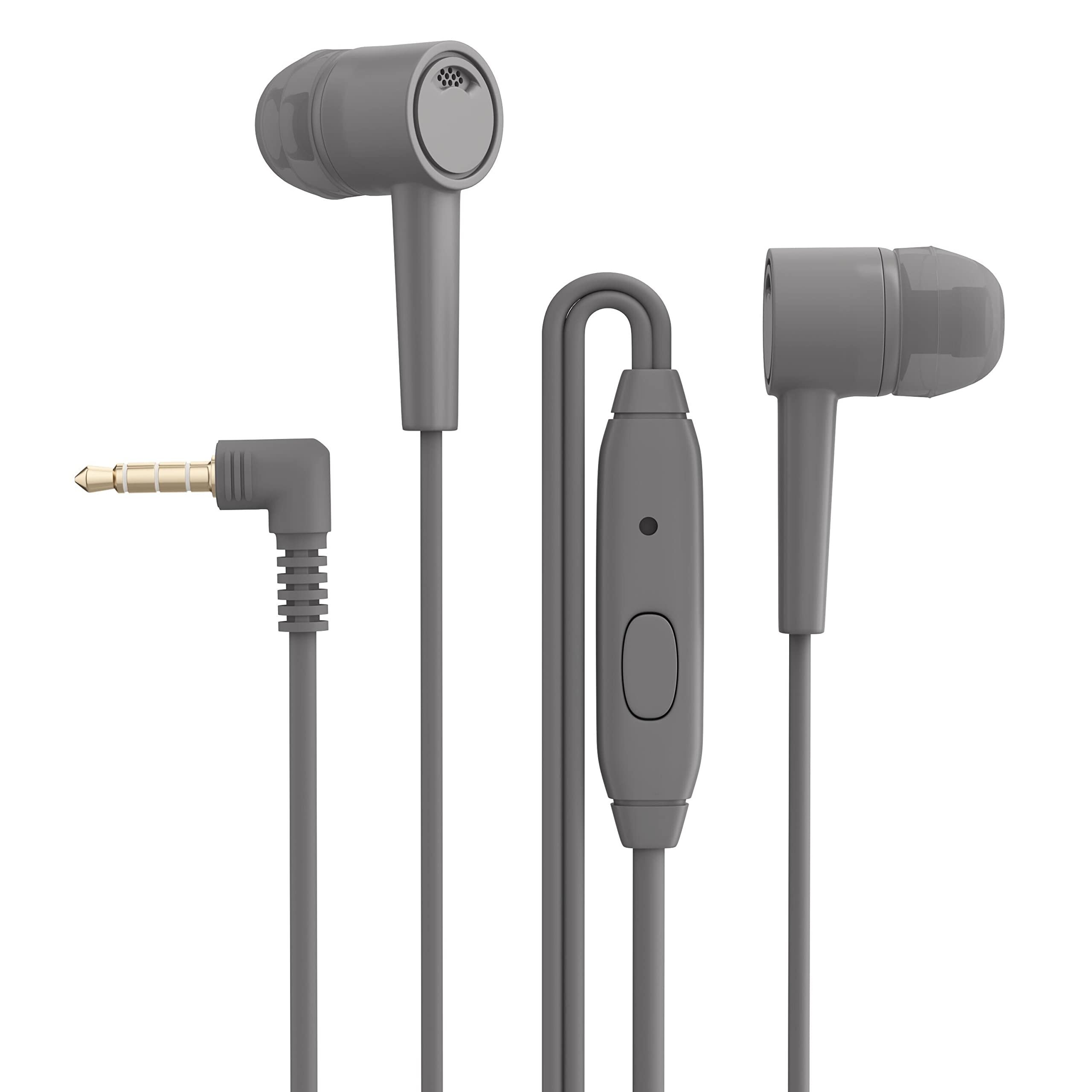 3.5mm Jack Ear Buds 1.2m Colorful In-ear Earphones With Microphone Noise Isolation Corded for Mobile Accessories
