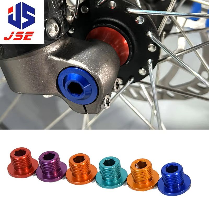 Suitable for Segway Bike X260 X160 DNM and KKE Nut Front Fork Front Axle Screw High-strength Aviation Aluminum Alloy