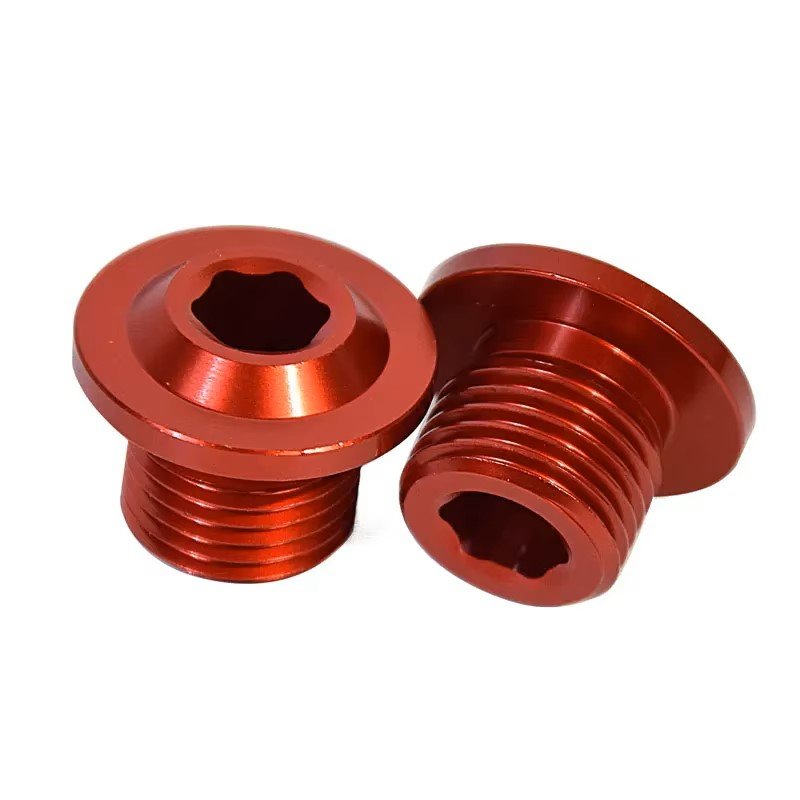 Suitable for Segway Bike X260 X160 DNM and KKE Nut Front Fork Front Axle Screw High-strength Aviation Aluminum Alloy