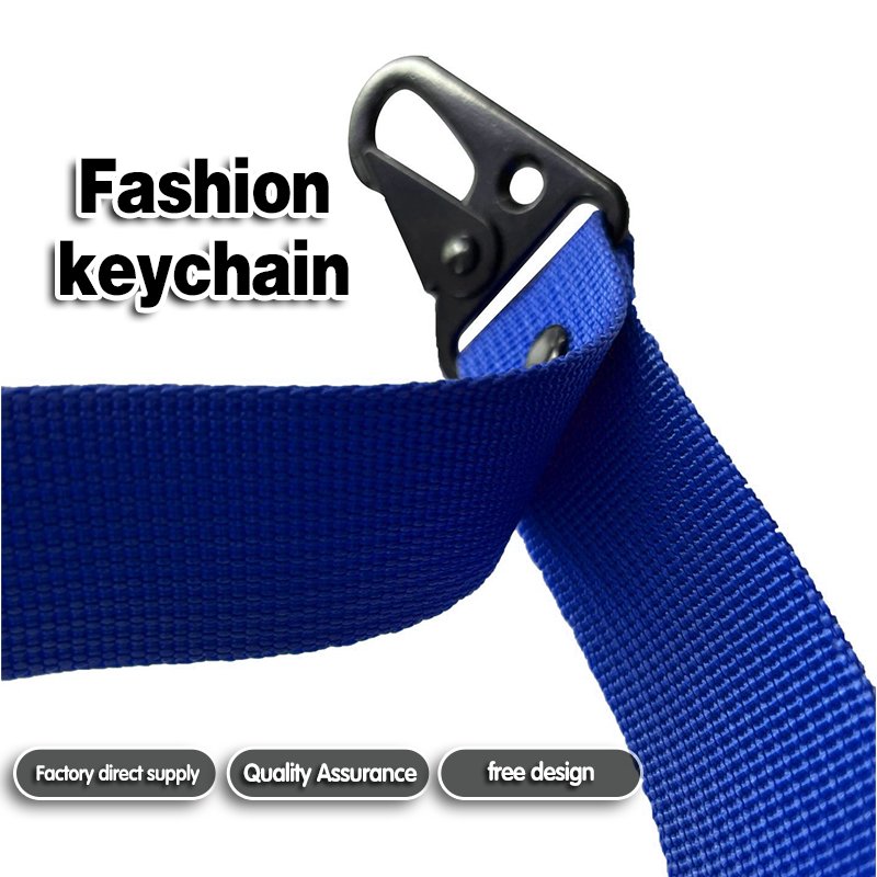 Customized Motorcycle Key Lanyard Fabric Stitching Lanyard Zinc Alloy Moto Car Keyring Airplane Custom Lanyard Keychain