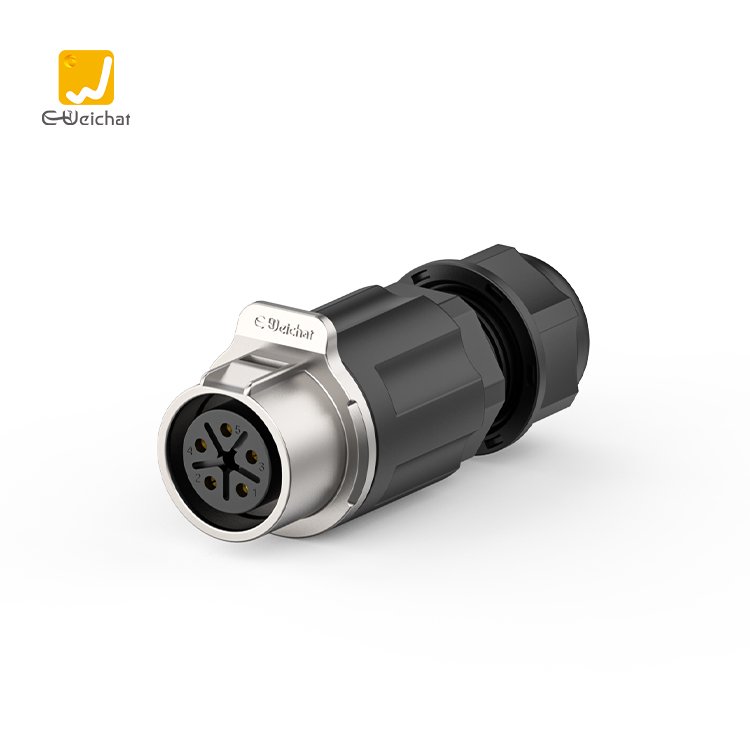 E-Weichat EW-LP20 2/3/4/5/6/7 Pins Male Female Aviation Plug Industrial Connector Device Connector IP67 Waterproof Connector