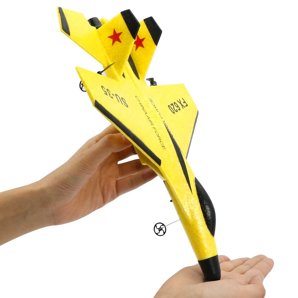 2.4G 2CH Foam Airplane Model SU35 Remote Control Glider Outdoor Flying Rc Jet Aircraft Plane Airplane Toys