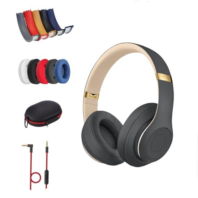 ForBeats-Studio3 Wireless Headphone Accessories, Protective Headgear/ear Muffs/storage Bag/audio Cable Studio Headphones