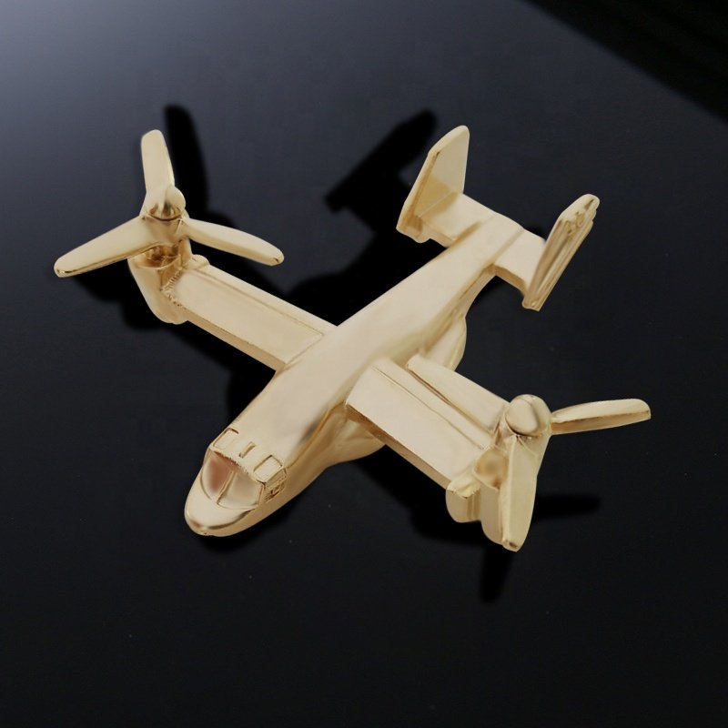 Zinc Alloy Custom Wholesale Cute Airplane High Quality Plane Brooches Metal Enamel Pin