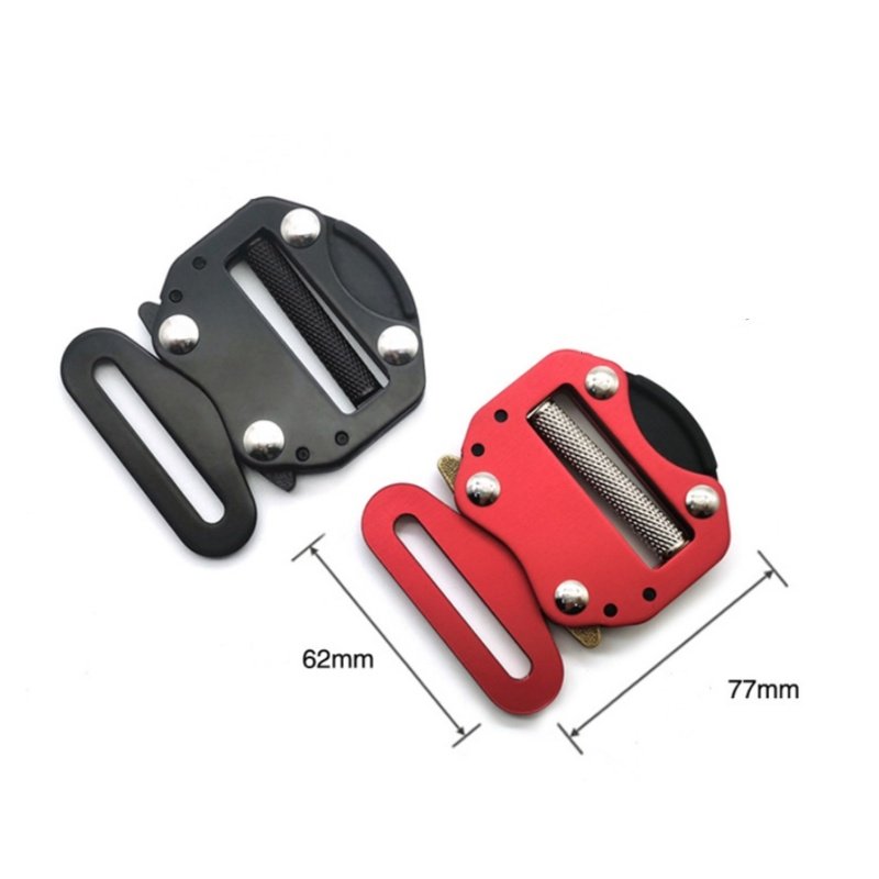 Practical Hot Sale Seat Belt Accessory Adjustment Quick Release Buckle Clips Safety Adjustable Buckle Steel Harness Buckle