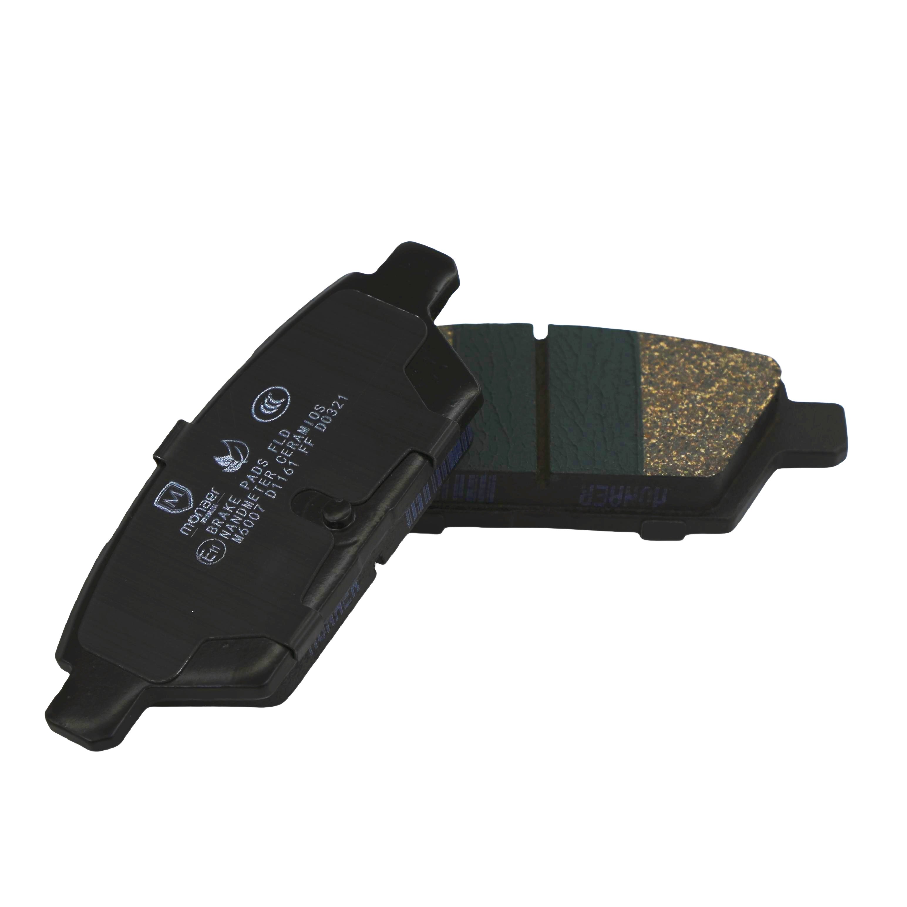 Monaer Brake Pads High Quality D1161 Ceramic Front Disc Brake Pad for Ford/LINCOLN/Mazda