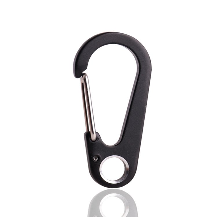 45mm Aluminum Alloy Colorful Quick Hook Aviation Mini EDC Key Holder Bag Hanging Accessories Carabiner Outdoor Durable Buckle
