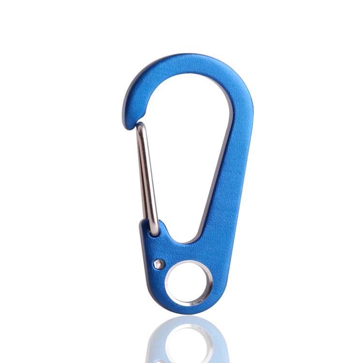 45mm Aluminum Alloy Colorful Quick Hook Aviation Mini EDC Key Holder Bag Hanging Accessories Carabiner Outdoor Durable Buckle