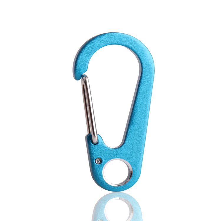 45mm Aluminum Alloy Colorful Quick Hook Aviation Mini EDC Key Holder Bag Hanging Accessories Carabiner Outdoor Durable Buckle
