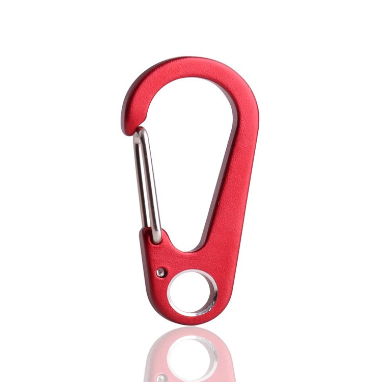 45mm Aluminum Alloy Colorful Quick Hook Aviation Mini EDC Key Holder Bag Hanging Accessories Carabiner Outdoor Durable Buckle