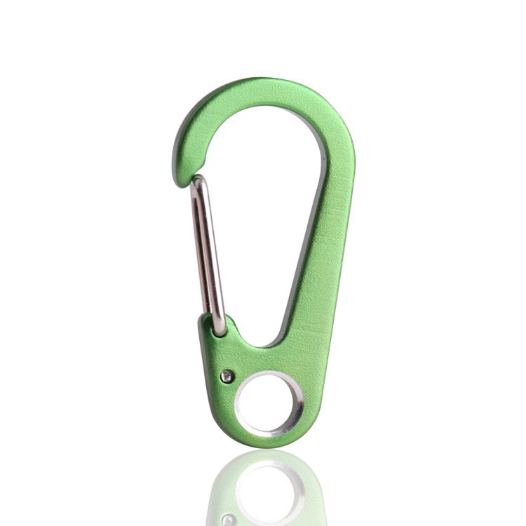 45mm Aluminum Alloy Colorful Quick Hook Aviation Mini EDC Key Holder Bag Hanging Accessories Carabiner Outdoor Durable Buckle