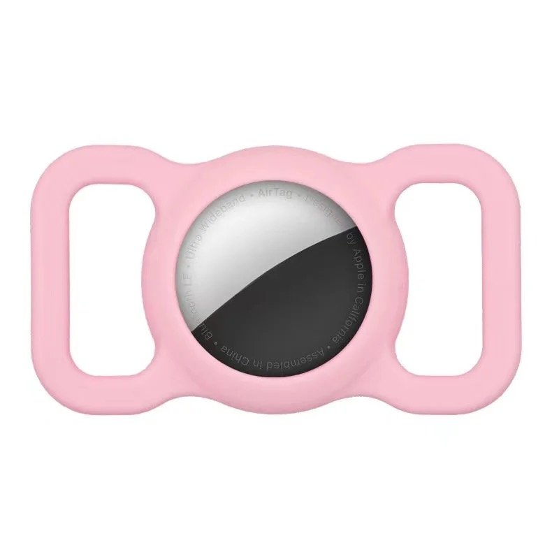 Pet Dog and Cat Collar Air Tag Accessories Soft Silicone Protective Cover Scratch Resistant Aviation Tag Loss Resistant Silicon