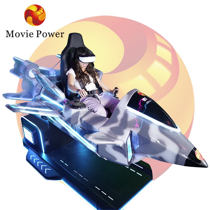 VR Airplane Flight Experience Flying Cockpit Game VR Park 9D VR Game Gaming Simulator For Amusement Park