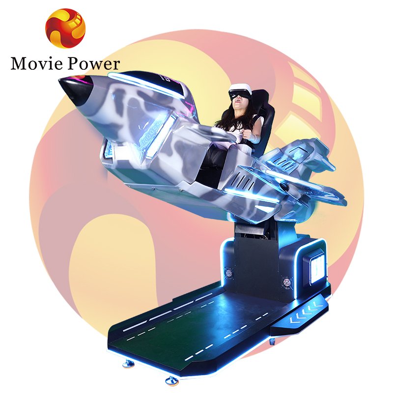 VR Airplane Flight Experience Flying Cockpit Game VR Park 9D VR Game Gaming Simulator For Amusement Park
