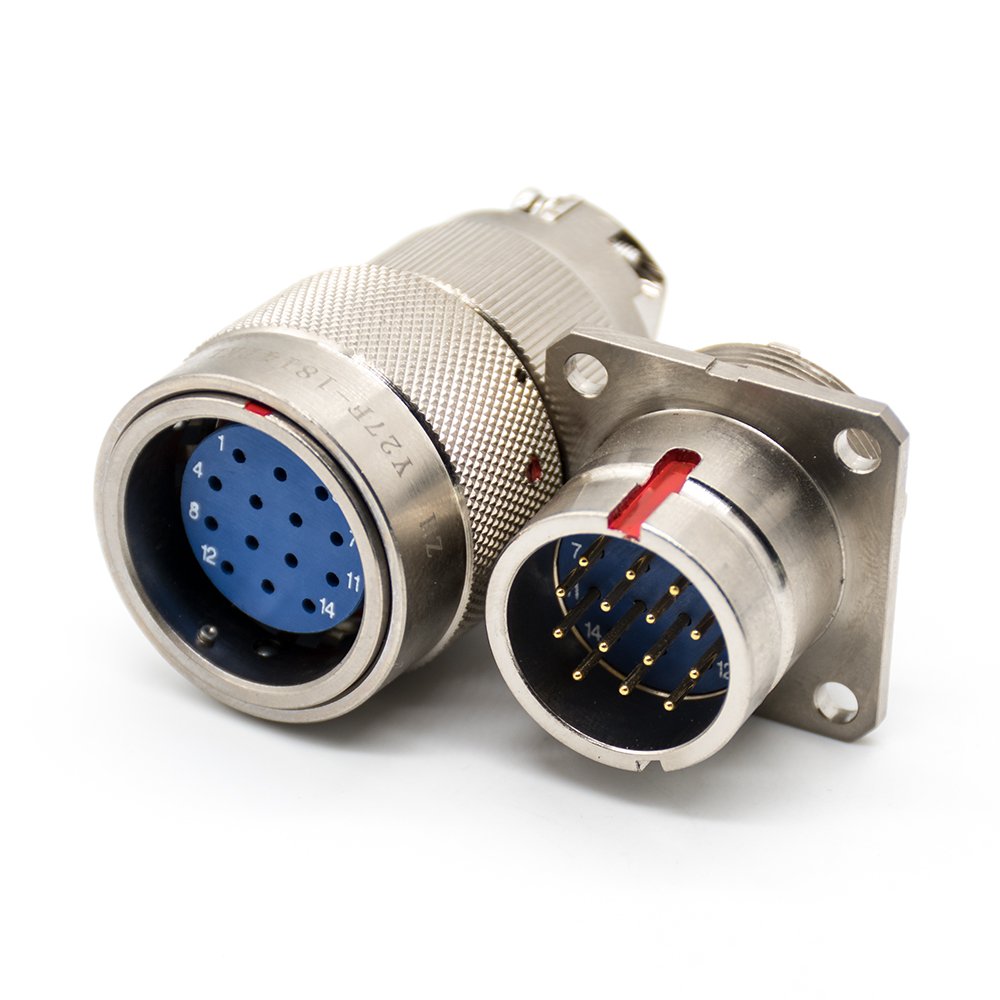 Waterproof Fiber Connector for Aviation Power Plugs Sockets Y50 Quick Connector Accessories with Circular Russia Design