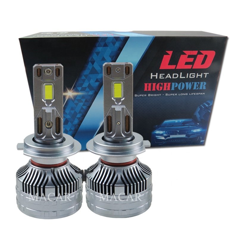 MACAR Super Bright 32000Lm 170W DC 12V 24V Led Head Light Auto High Low H11 H7 H4 Car Led Headlight H7 Light Car Bulbs