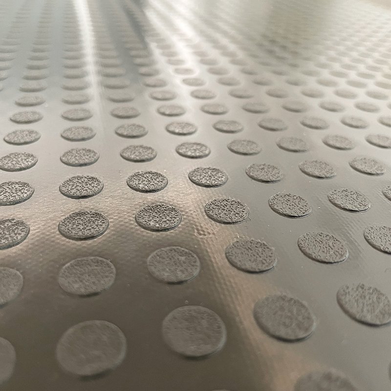 Eco - Friendly, Non-Conductive and Easy-Clean PVC Aviation Flooring with Noise Reduction for Aircraft Maintenance Passenger Zone