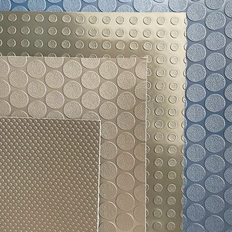 Eco - Friendly, Non-Conductive and Easy-Clean PVC Aviation Flooring with Noise Reduction for Aircraft Maintenance Passenger Zone