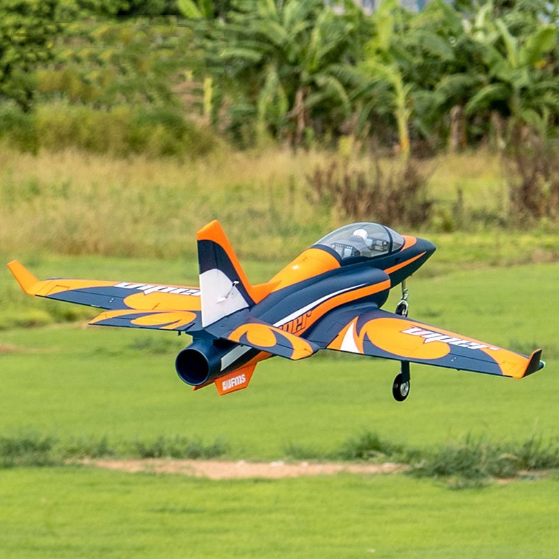 RC Airplane FMS 90mm Ducted Fan EDF Jet Super Viper 6ch with Flap Wingspan 1400mm Big Model Hobby Plane Aircraft Avion PNP