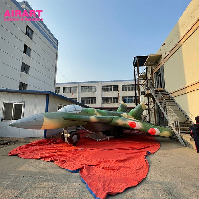 PVC Giant Inflatable Fighter Jet aircraft Plane Model Balloon