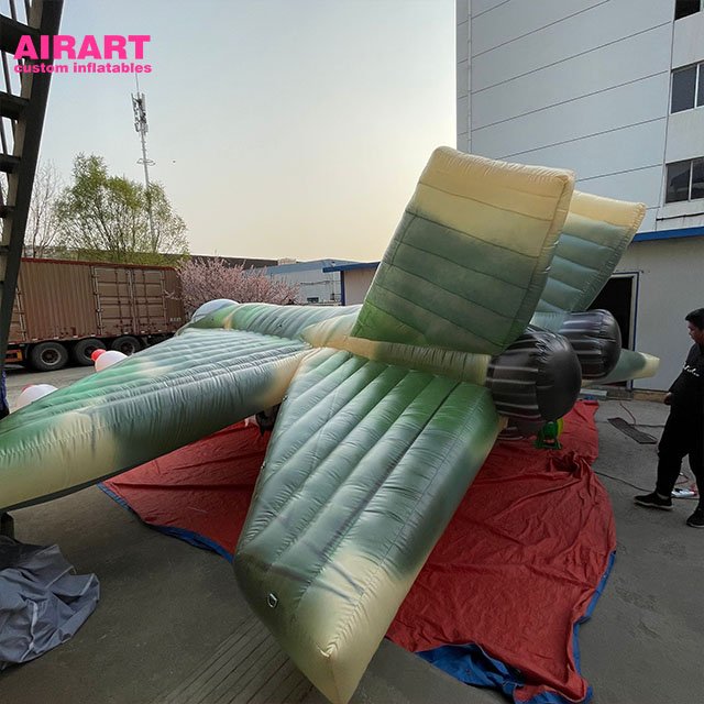 PVC Giant Inflatable Fighter Jet aircraft Plane Model Balloon