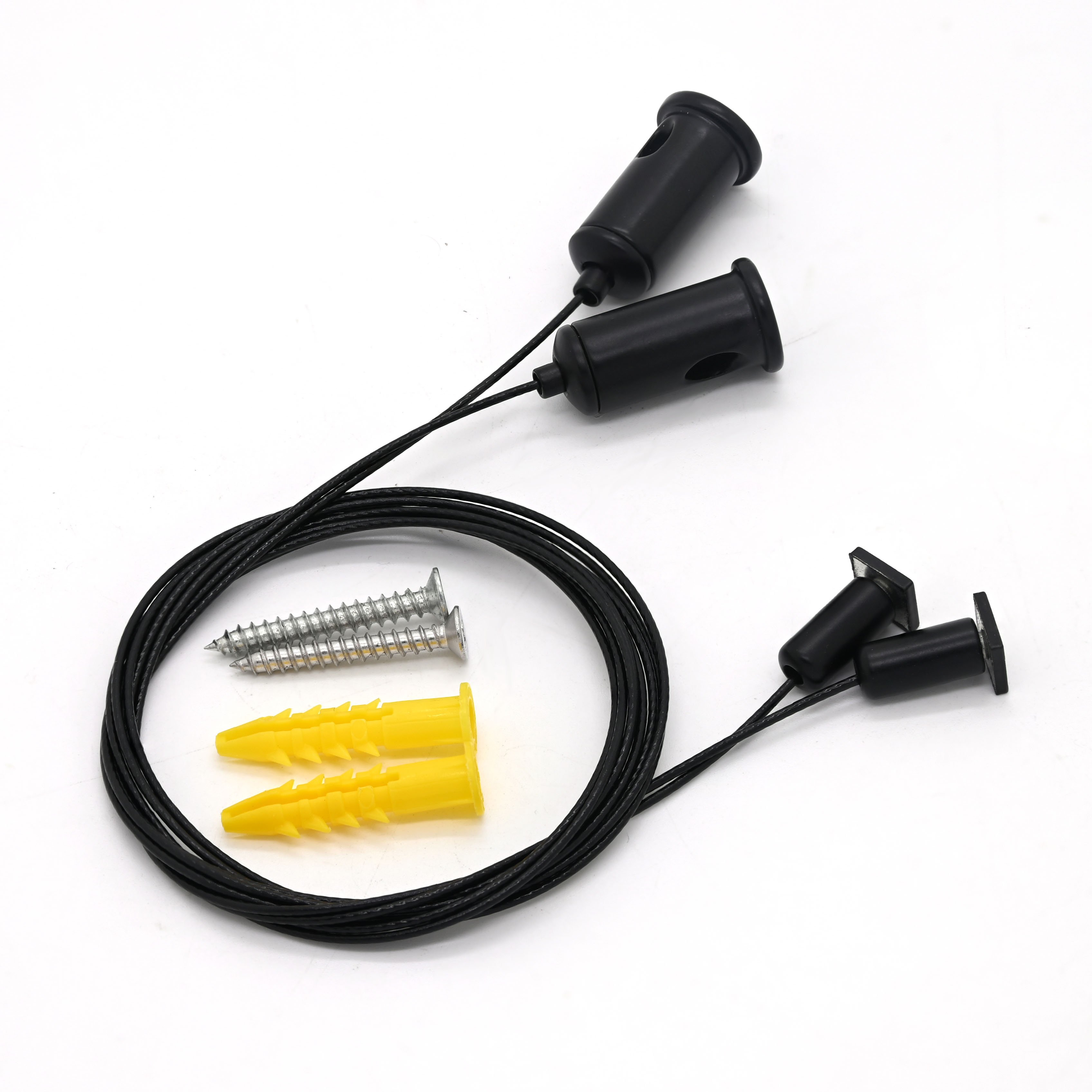 Ceiling Light Fixture Mounting Hardware Stainless Steel Cable Holder And Aircraft Cable Gripper Suspension Kit