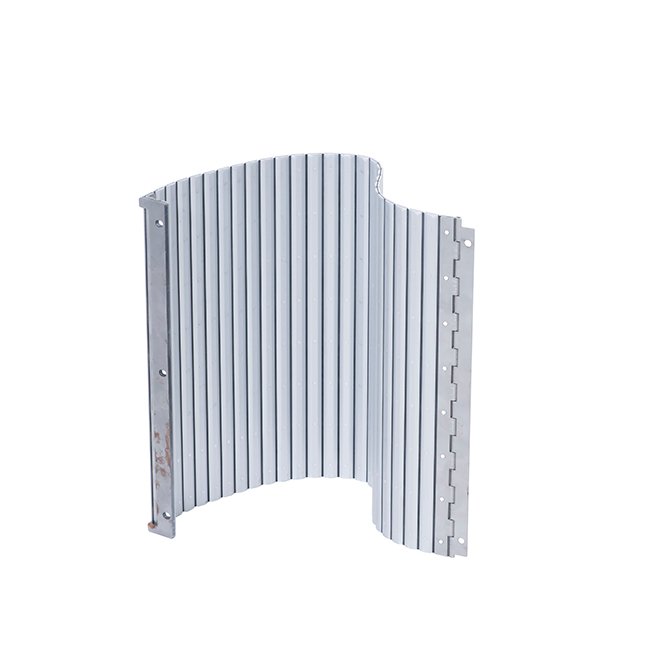 Telescopic Protective CNC Aluminium Cover Linear Guides Aluminium Bellows Cover