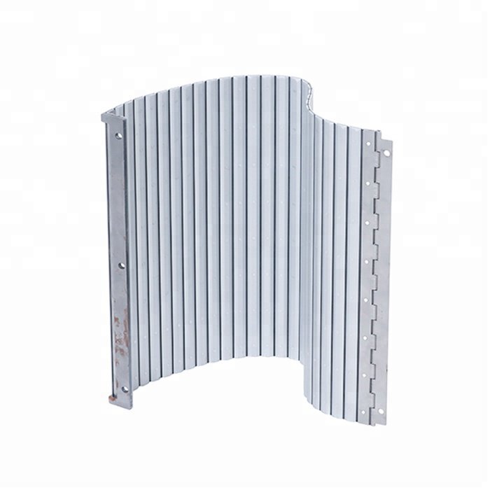 Telescopic Protective CNC Aluminium Cover Linear Guides Aluminium Bellows Cover