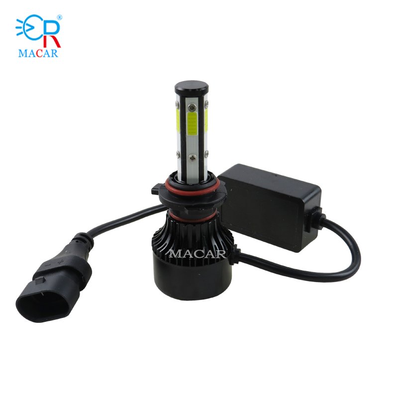 MACAR LED Car Headlights H1 H3 H7 H4 9005 HB3 9006 HB4 H8 H11 COB LED Lights for Auto Headlamps of Fog Lamps Bulbs 6000K 12V 60W