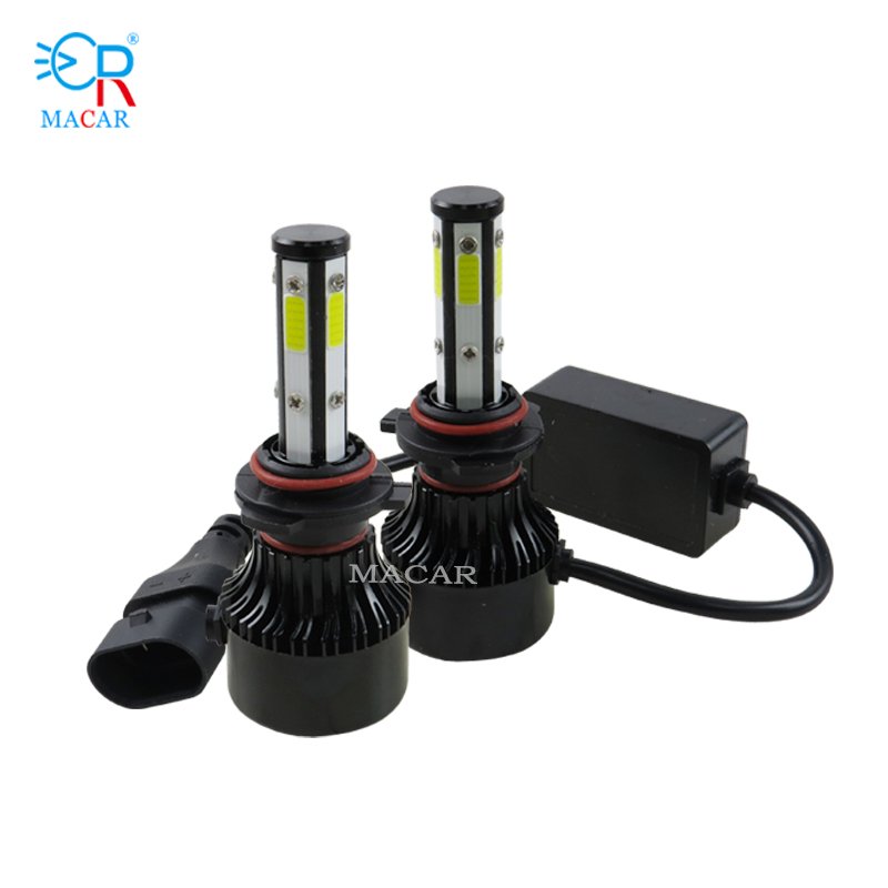 MACAR LED Car Headlights H1 H3 H7 H4 9005 HB3 9006 HB4 H8 H11 COB LED Lights for Auto Headlamps of Fog Lamps Bulbs 6000K 12V 60W