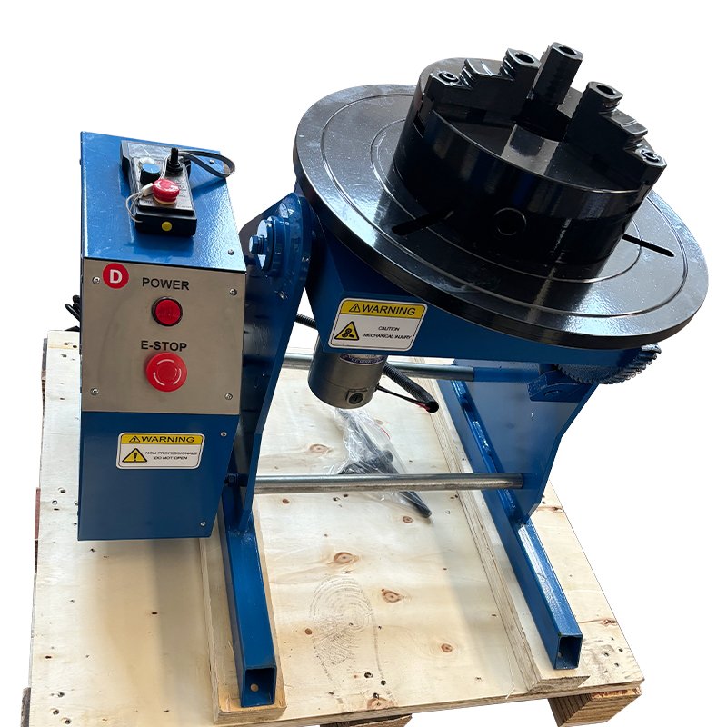 Vertical Welding Positioner With Aluminum Rail Weld Positioner 100Kg Welding Positioner