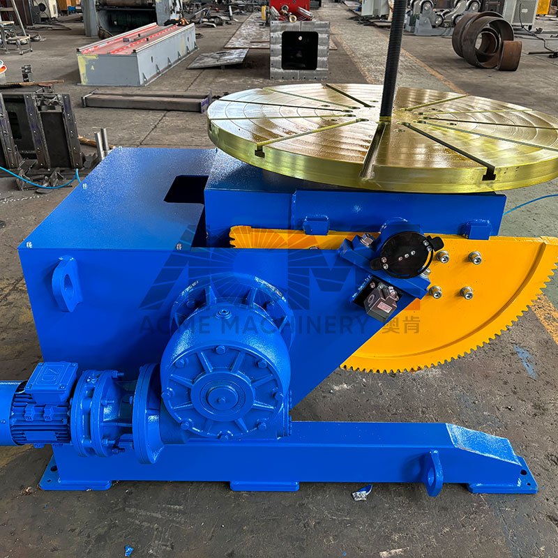 Vertical Welding Positioner With Aluminum Rail Weld Positioner 100Kg Welding Positioner