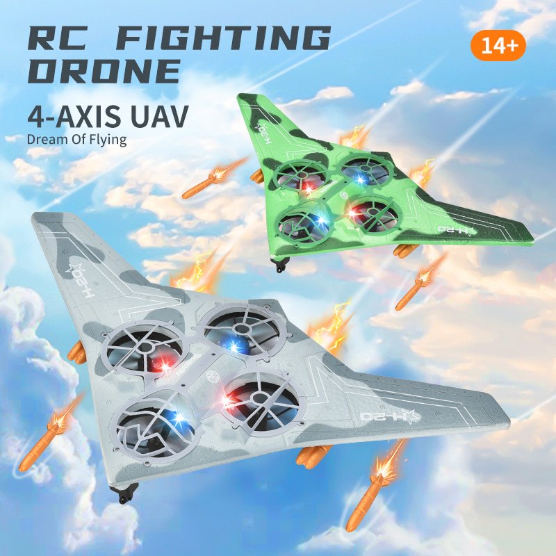 HW remote control EPP foam bomber fighter jet toys for adults RC radio electric private jet airplane model aircraft plane kit