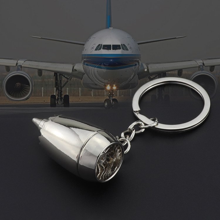 Multifunctional Travel Accessories for Airplane Custom Metal Keychain Airplane Keychain Airplane Accessories