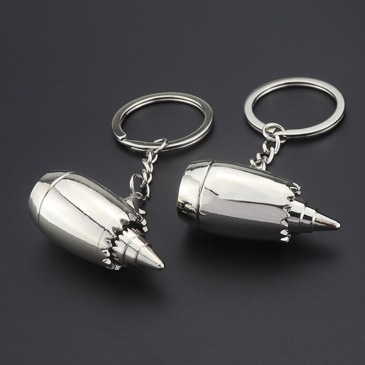 Multifunctional Travel Accessories for Airplane Custom Metal Keychain Airplane Keychain Airplane Accessories