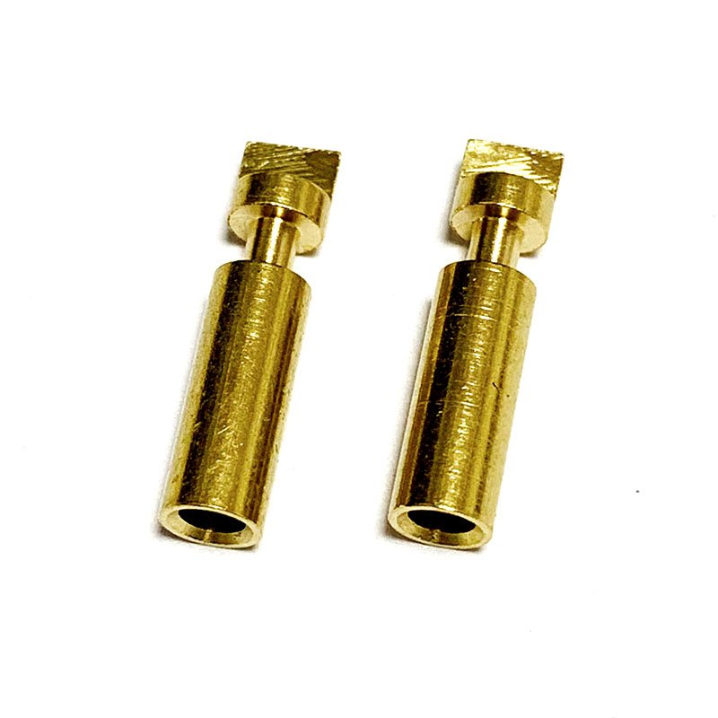 Professional Solid Terminal Connector Lugs Pin Type Contact Plug Brass Terminal Pins Male Female Probe Pin