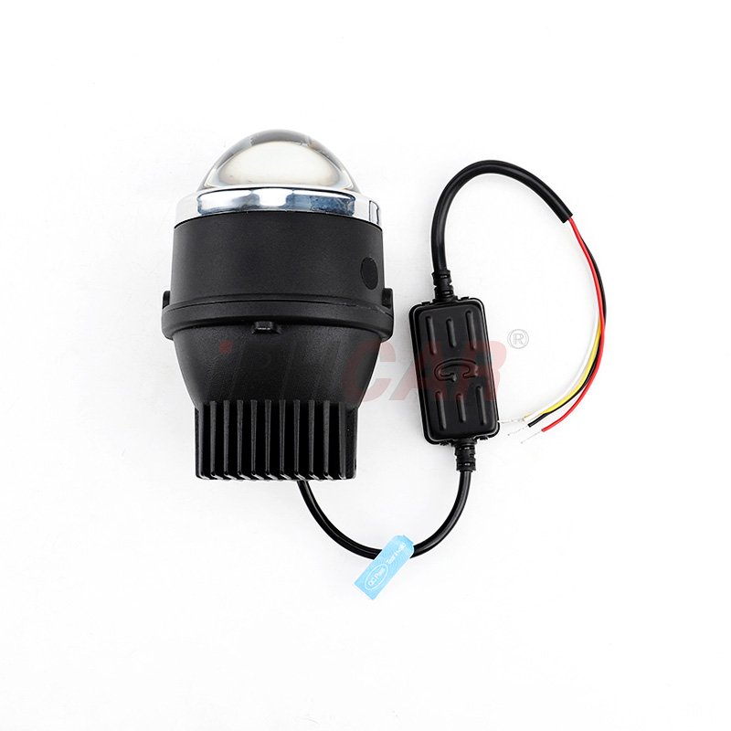 IPHCAR Super Bright Waterproof Bi LED Projector Fog Lamp Universal Fog Lights for Any Car