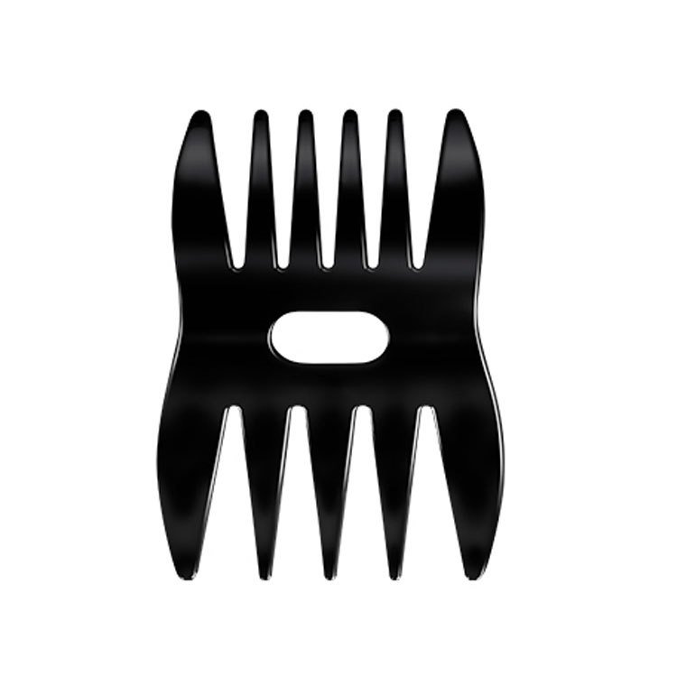 Custom logo OEM/ODM manufacturers men retro oil head comb aircraft head big back hair comb special hair styling wide tooth comb