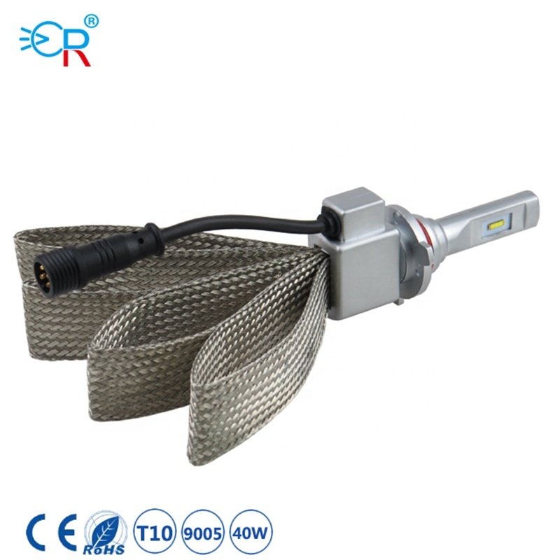 MACAR Cooper Strip Heat Sink High Power Fanless 8000lm 90004 9007 H13 H4 Car LED Headlight Bulb