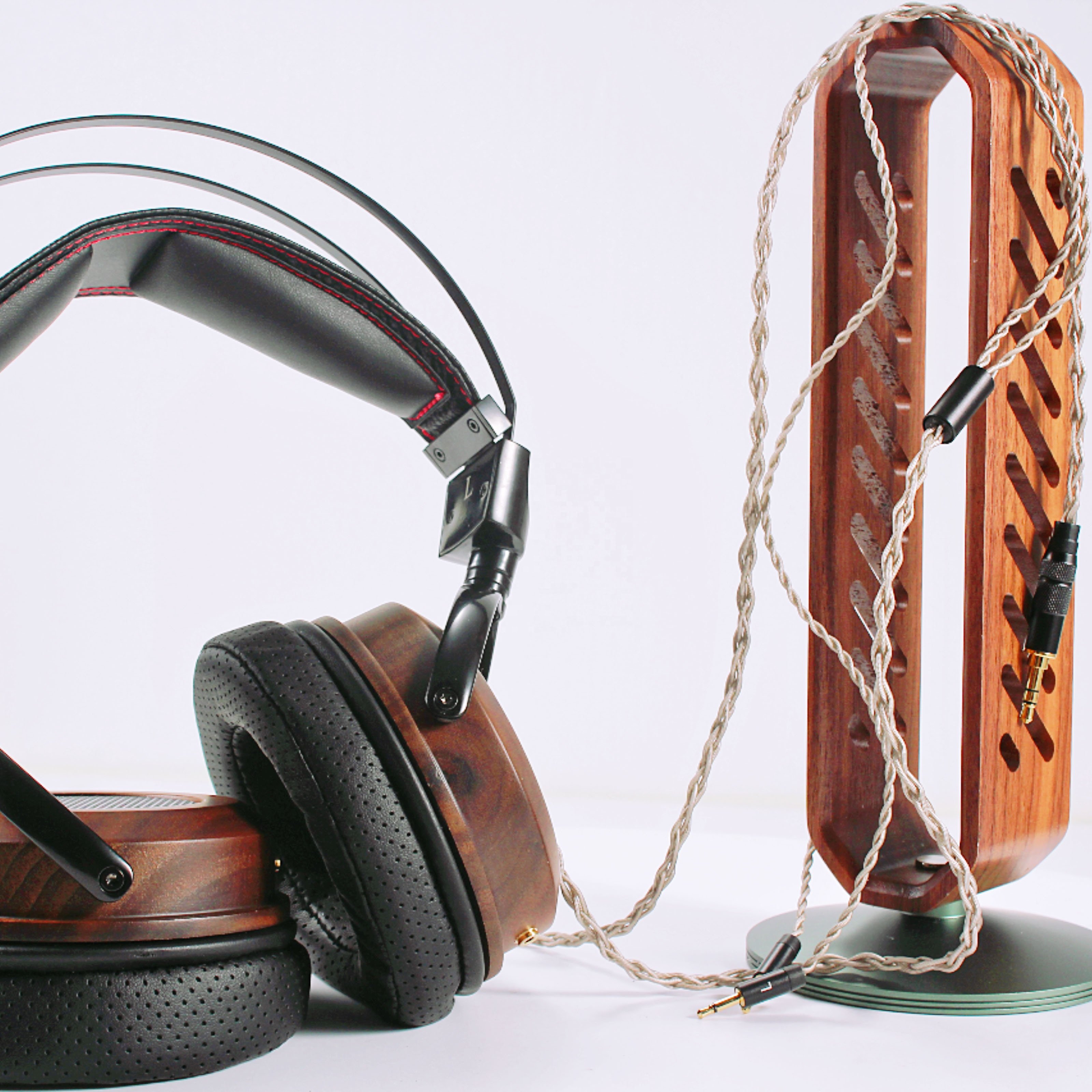 HiFi Wired Headphones Audiophile Headphone with Dual 50mm Planar Drivers Head Customized Earbuds Earphones Headphones