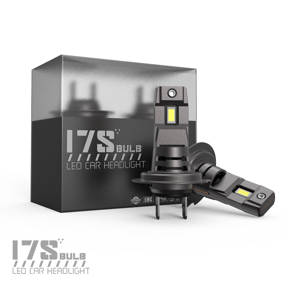 I7S H7 LED Headlight Bulbs Single Beam Bulb 6000 Lumens White 6000k CSP 3570 Chips Using for Auto Lighting System Fog Light