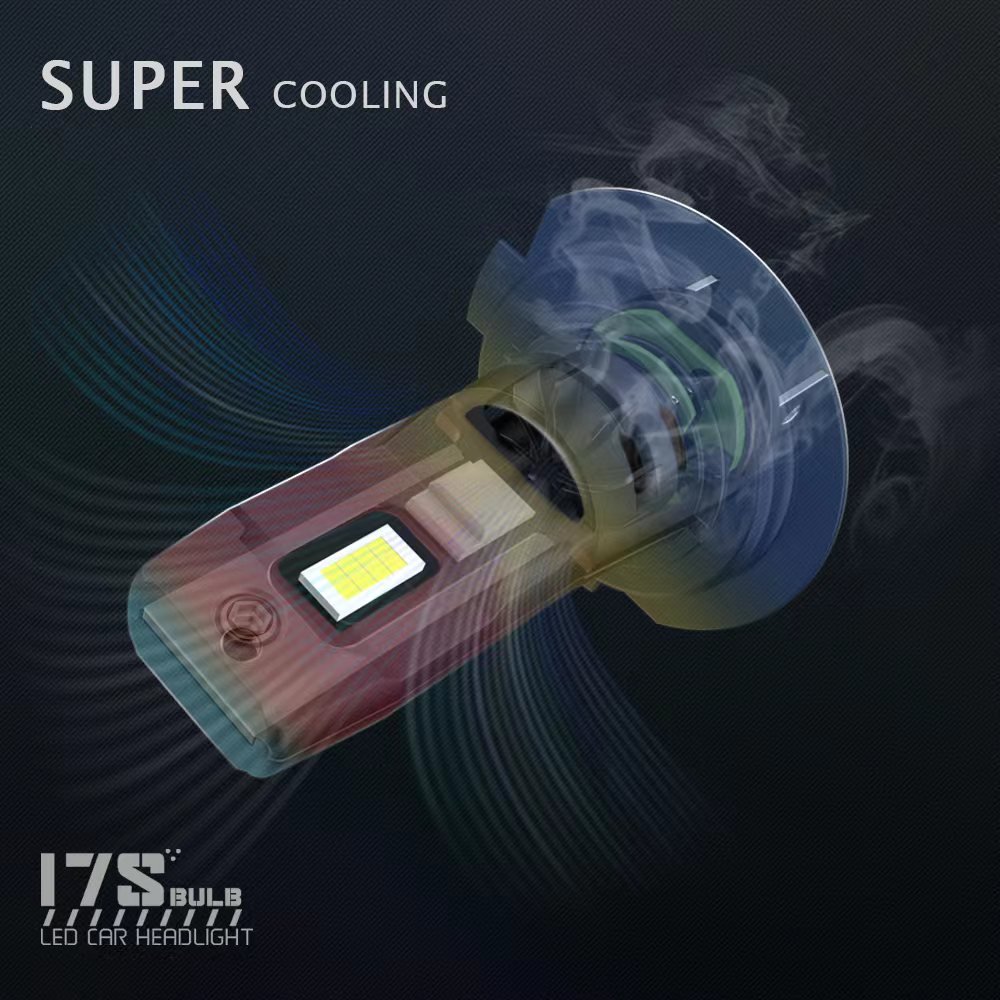 I7S H7 LED Headlight Bulbs Single Beam Bulb 6000 Lumens White 6000k CSP 3570 Chips Using for Auto Lighting System Fog Light