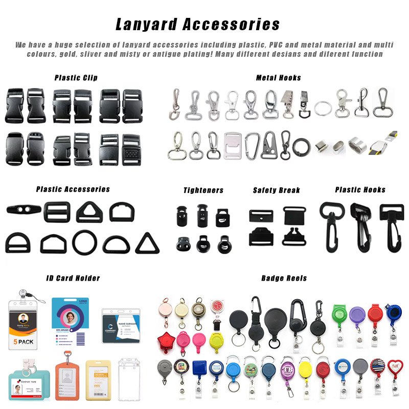 Neon Reflective Silkscreen Printing Polyester Safety Buckle Belt Design Sublimation Blank Airbus Aviation Lanyard