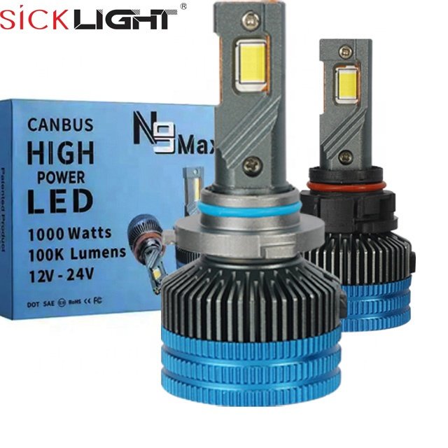 N9 MAX Manufactory Car 26000lm 260w N9 Max B0mbilo Led Light H4 H11 H7 H1 Led Headlight Kit 9005 9006 880 Auto Led Headlamp Bulb