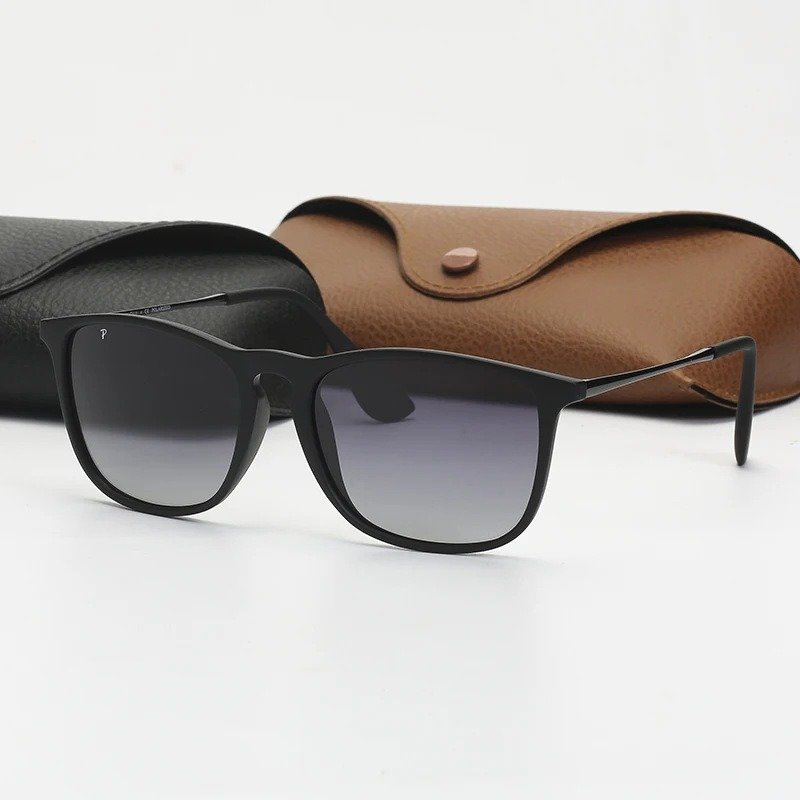 RB4187 High Quality UV400 Lenses Glasses Fashionable TAC Lens Colored Style Adults Lightweight Sunglasses with Kit Bundle
