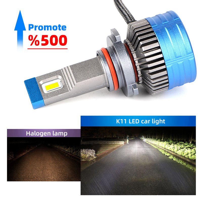 Hb3 9005 Car LED Headlight Bulb H4 High Power 55W H11 Led Headlight Kit 6000k Car Light Accessories H7 Led Headlight