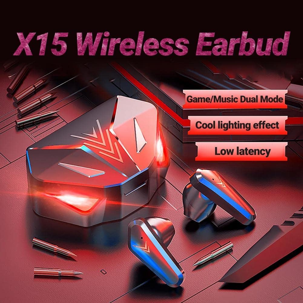 X15 Hand Free Earphone Accessories HiFi Stereo Earphone Gaming Headsets Waterproof Earphones Wireless Headphones Earbuds