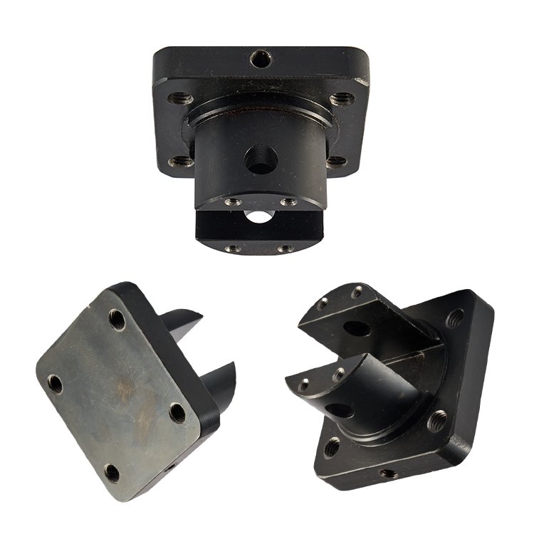 Customized Stainless Steel Aluminum CNC Machining Parts Guide Wheel Seat for Cars Cameras-Durable Metal Material